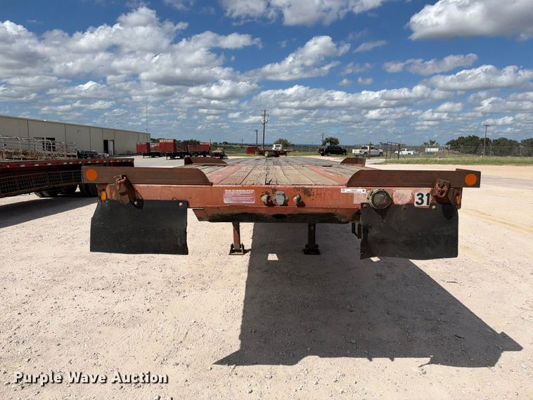 image for item FB8387 1997 Lufkin RM-ST flatbed trailer