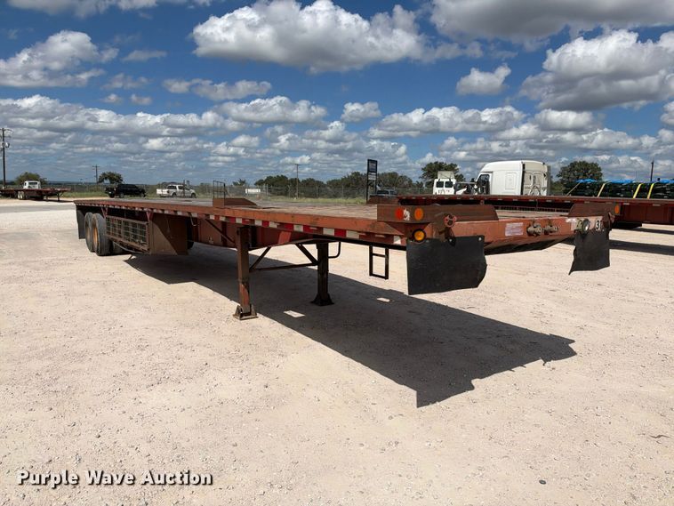 image for item FB8387 1997 Lufkin RM-ST flatbed trailer
