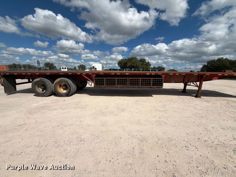 image for item FB8387 1997 Lufkin RM-ST flatbed trailer
