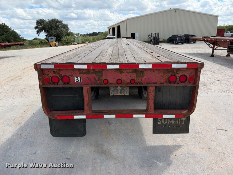 image for item FB8387 1997 Lufkin RM-ST flatbed trailer