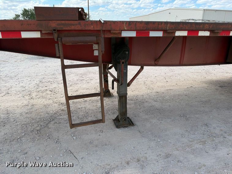 image for item FB8387 1997 Lufkin RM-ST flatbed trailer