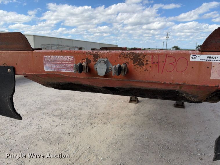 image for item FB8387 1997 Lufkin RM-ST flatbed trailer