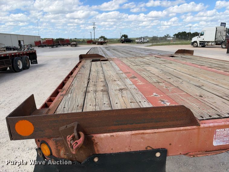 image for item FB8387 1997 Lufkin RM-ST flatbed trailer