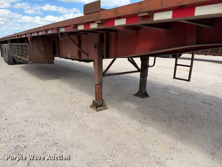 image for item FB8387 1997 Lufkin RM-ST flatbed trailer