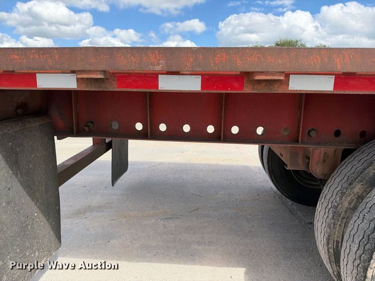 image for item FB8387 1997 Lufkin RM-ST flatbed trailer
