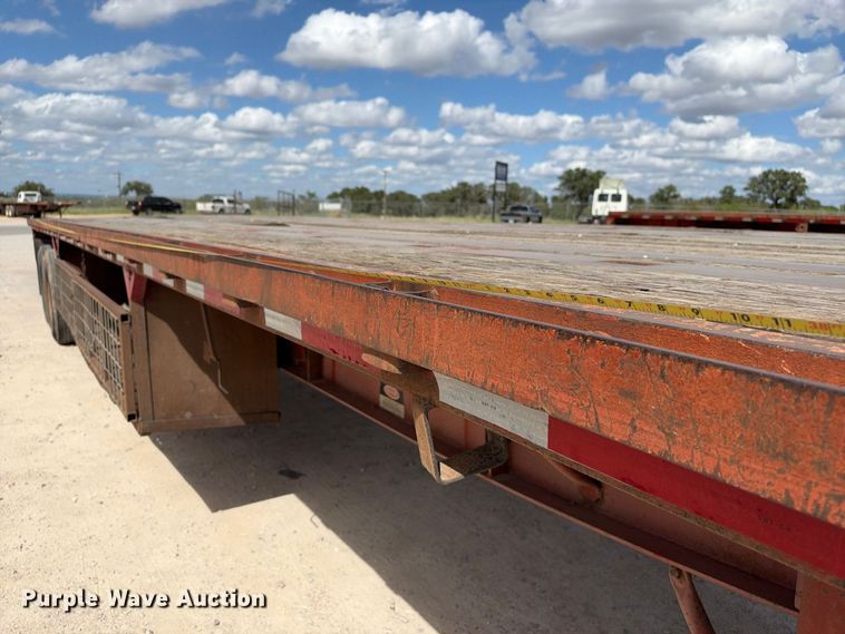 image for item FB8387 1997 Lufkin RM-ST flatbed trailer