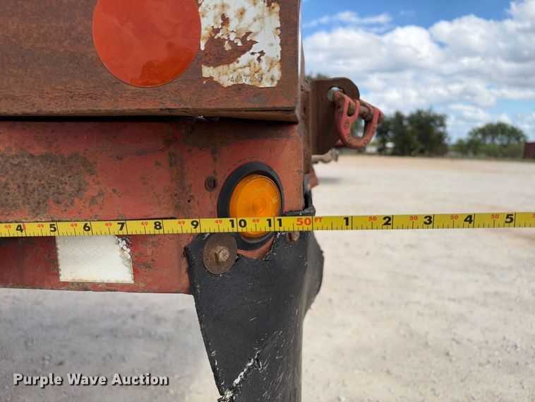 image for item FB8387 1997 Lufkin RM-ST flatbed trailer