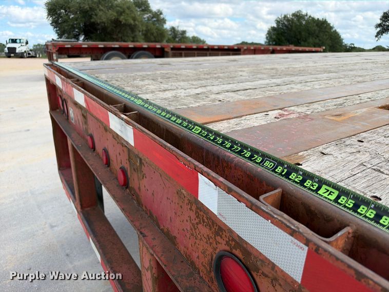 image for item FB8387 1997 Lufkin RM-ST flatbed trailer