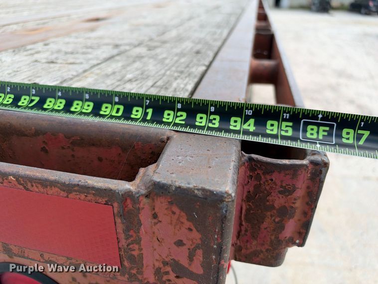 image for item FB8387 1997 Lufkin RM-ST flatbed trailer