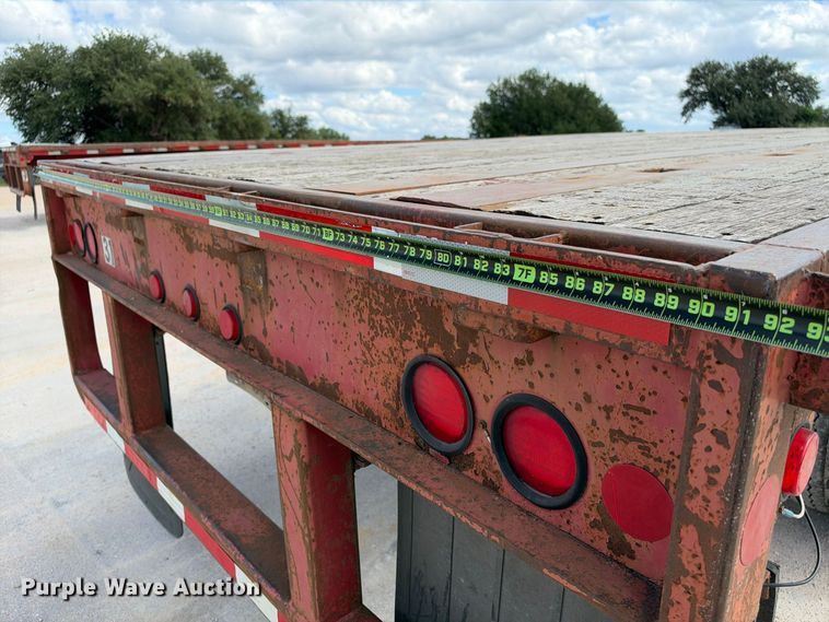 image for item FB8387 1997 Lufkin RM-ST flatbed trailer