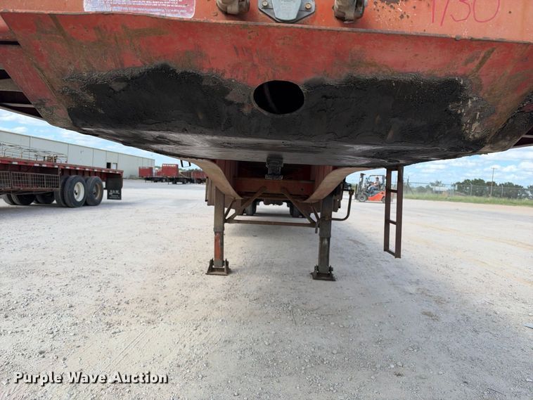 image for item FB8387 1997 Lufkin RM-ST flatbed trailer