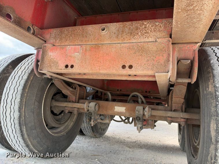 image for item FB8387 1997 Lufkin RM-ST flatbed trailer