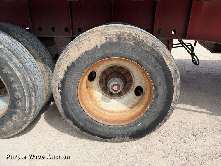 image for item FB8387 1997 Lufkin RM-ST flatbed trailer