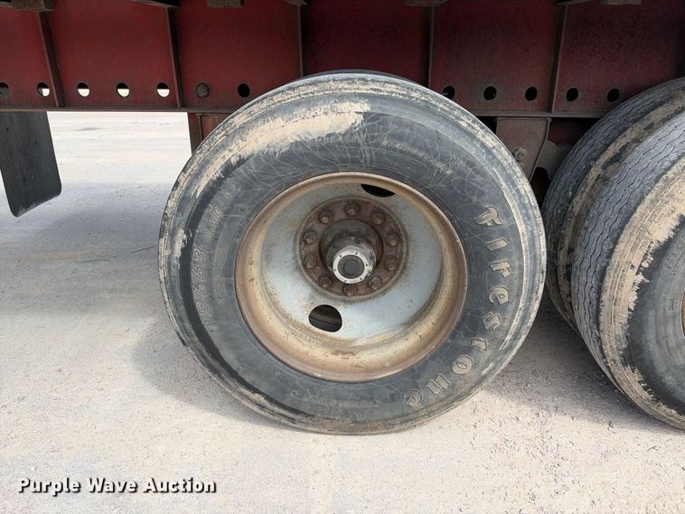 image for item FB8387 1997 Lufkin RM-ST flatbed trailer