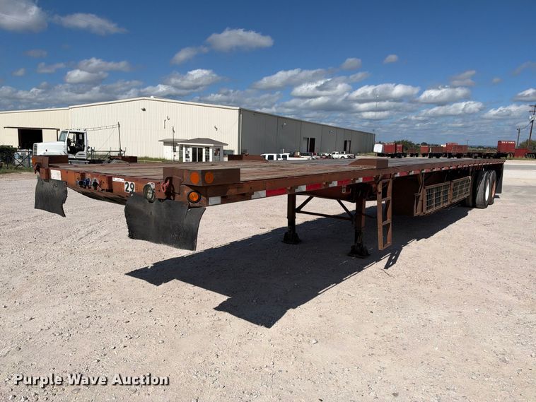 image for item FB8388 1995 Lufkin RM-ST flatbed trailer