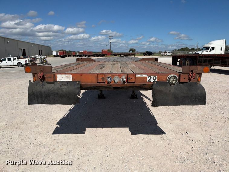 image for item FB8388 1995 Lufkin RM-ST flatbed trailer