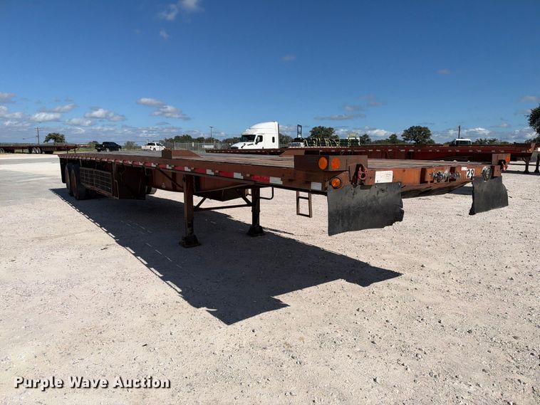 image for item FB8388 1995 Lufkin RM-ST flatbed trailer