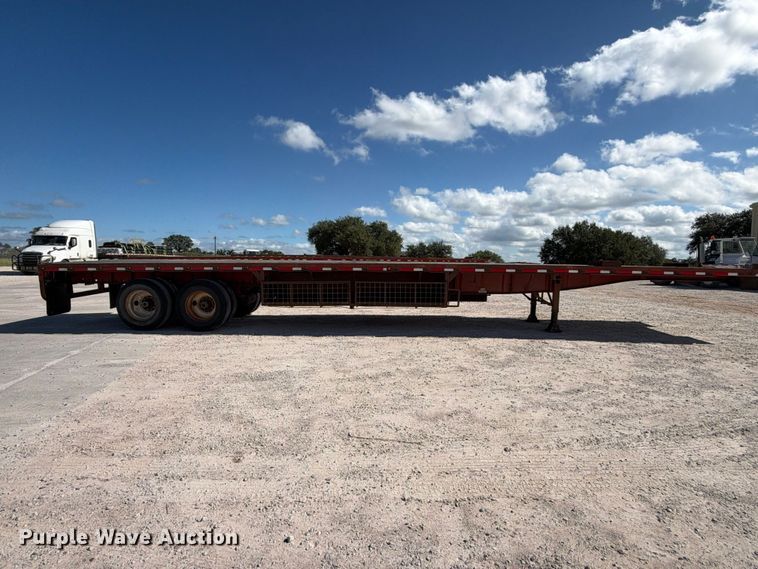 image for item FB8388 1995 Lufkin RM-ST flatbed trailer