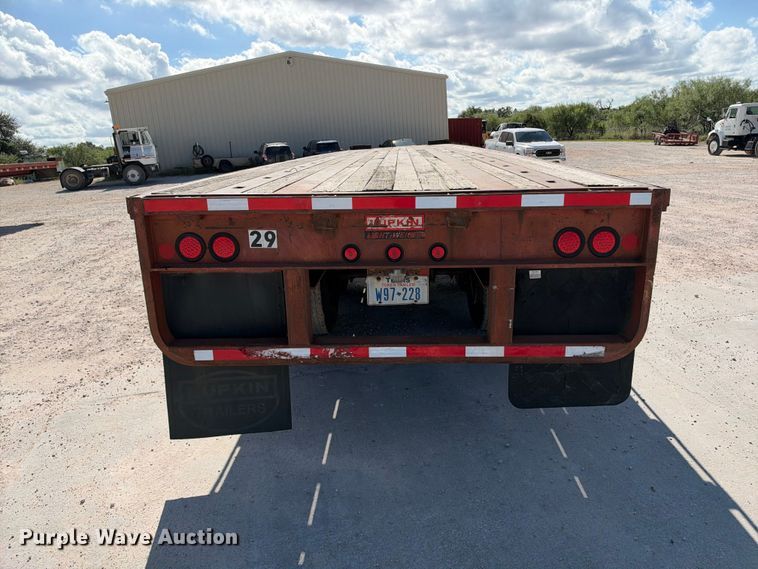 image for item FB8388 1995 Lufkin RM-ST flatbed trailer