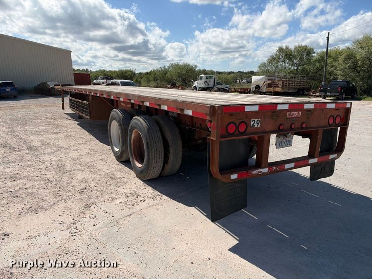 image for item FB8388 1995 Lufkin RM-ST flatbed trailer