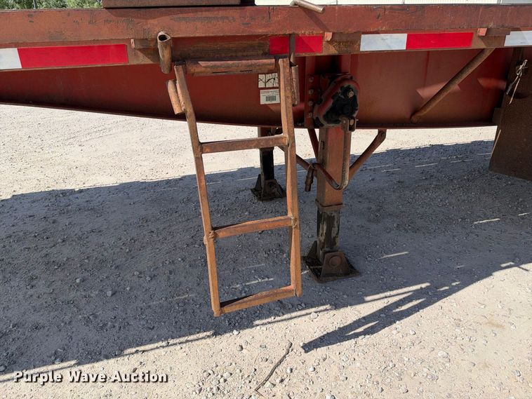 image for item FB8388 1995 Lufkin RM-ST flatbed trailer