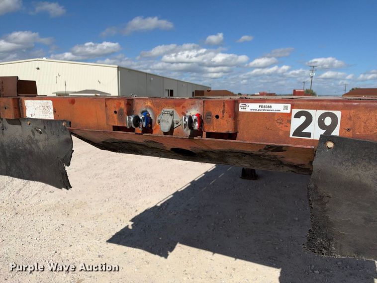 image for item FB8388 1995 Lufkin RM-ST flatbed trailer