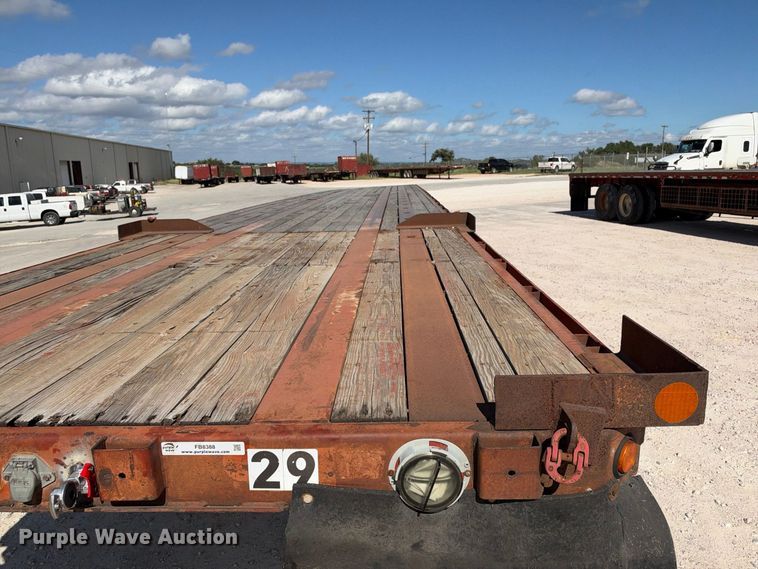 image for item FB8388 1995 Lufkin RM-ST flatbed trailer