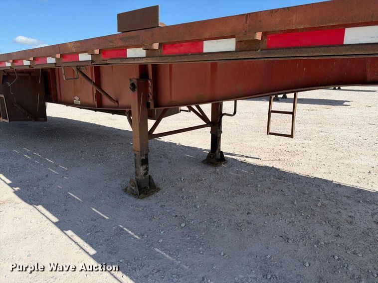 image for item FB8388 1995 Lufkin RM-ST flatbed trailer