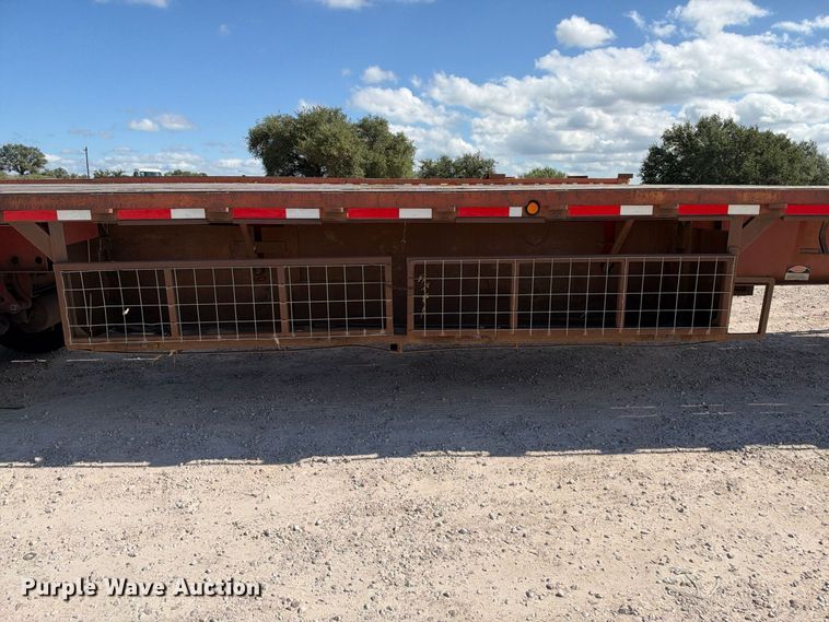 image for item FB8388 1995 Lufkin RM-ST flatbed trailer