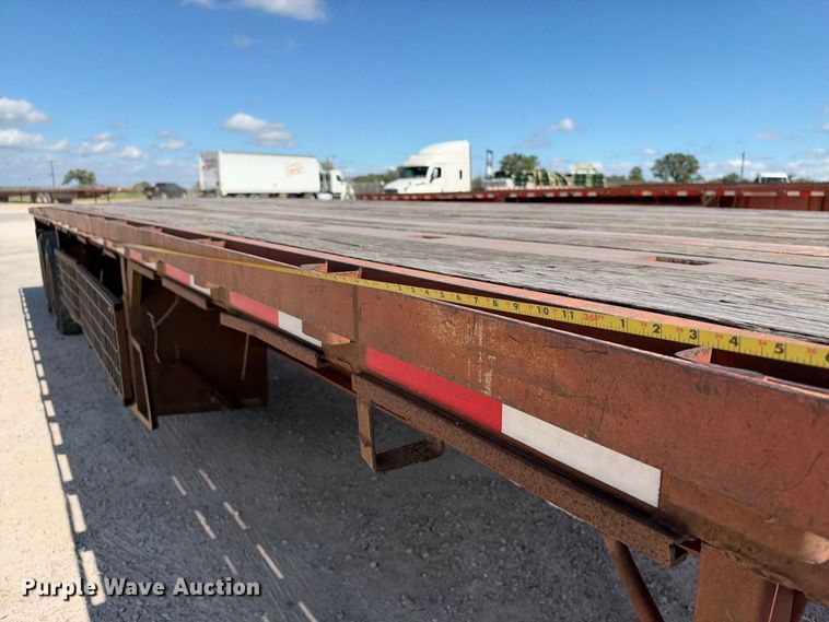 image for item FB8388 1995 Lufkin RM-ST flatbed trailer