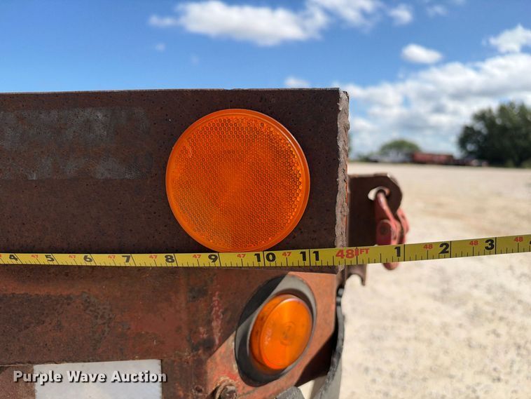 image for item FB8388 1995 Lufkin RM-ST flatbed trailer