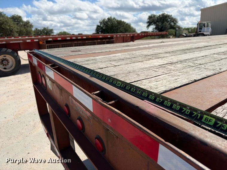 image for item FB8388 1995 Lufkin RM-ST flatbed trailer