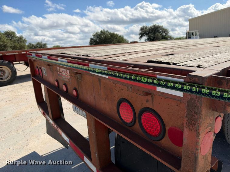 image for item FB8388 1995 Lufkin RM-ST flatbed trailer