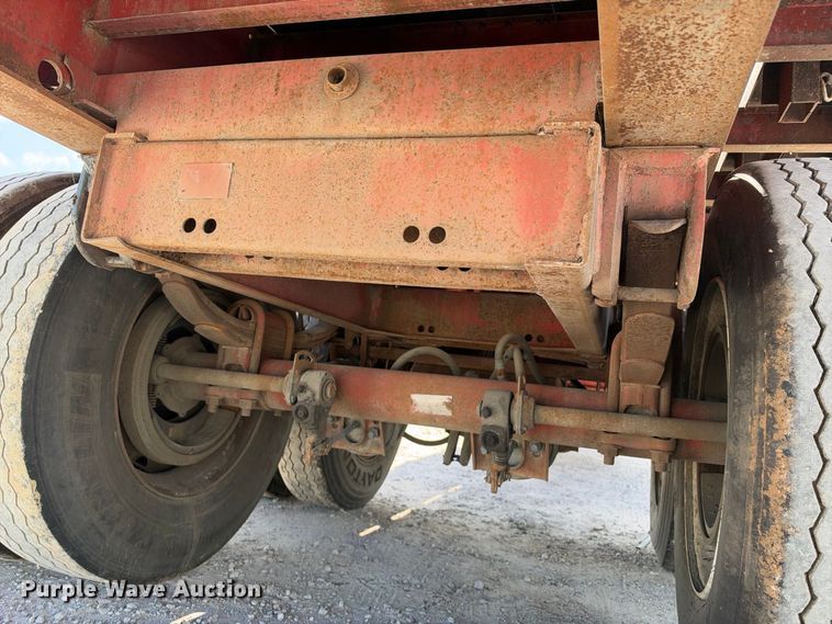 image for item FB8388 1995 Lufkin RM-ST flatbed trailer