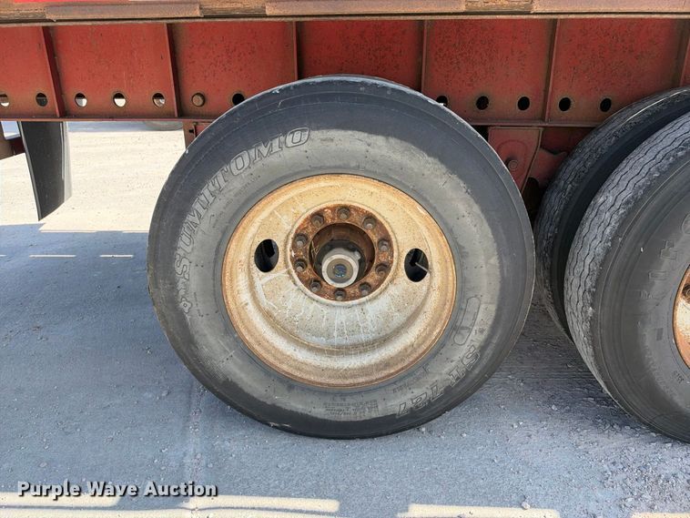 image for item FB8388 1995 Lufkin RM-ST flatbed trailer
