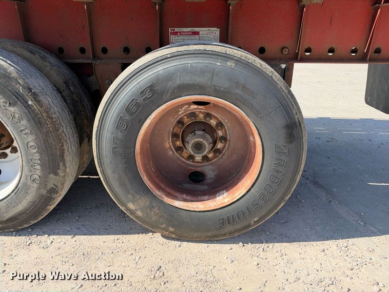 image for item FB8388 1995 Lufkin RM-ST flatbed trailer