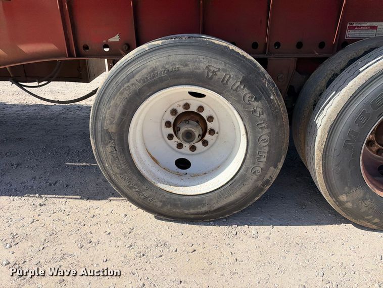 image for item FB8388 1995 Lufkin RM-ST flatbed trailer