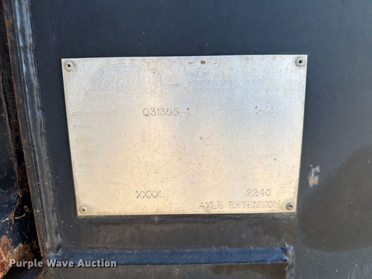 image for item FC3400 2013 Etnyre RTN55TD3-R4/5A-RA lowboy equipment trailer