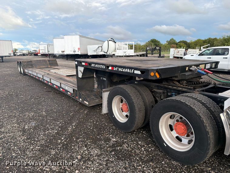 image for item FI0438 2012 BWS lowboy equipment trailer