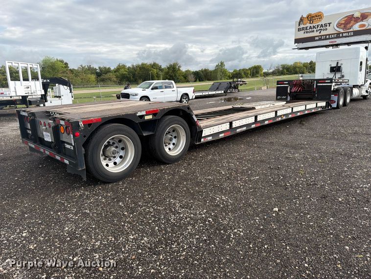 image for item FI0438 2012 BWS lowboy equipment trailer