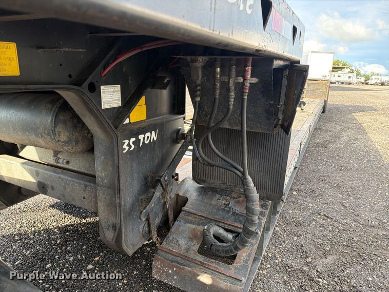 image for item FI0438 2012 BWS lowboy equipment trailer