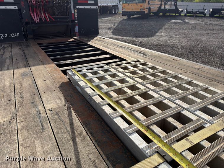 image for item FI0438 2012 BWS lowboy equipment trailer