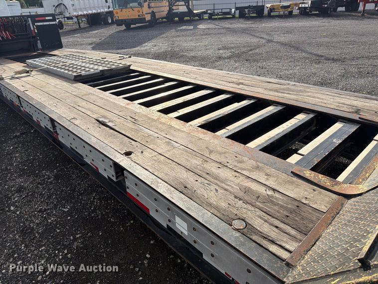 image for item FI0438 2012 BWS lowboy equipment trailer