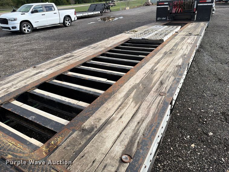 image for item FI0438 2012 BWS lowboy equipment trailer