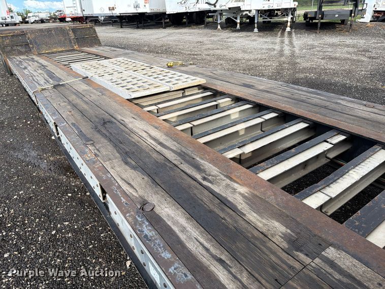 image for item FI0438 2012 BWS lowboy equipment trailer