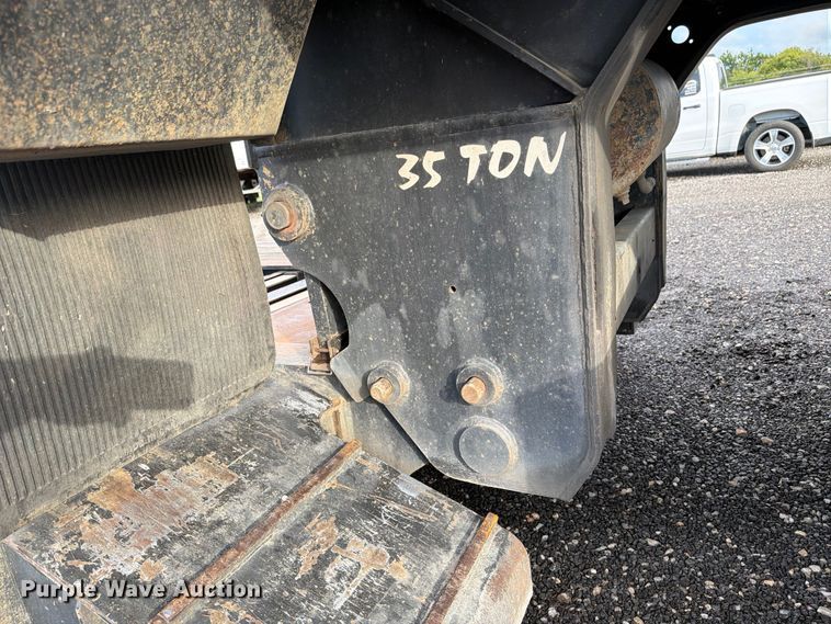 image for item FI0438 2012 BWS lowboy equipment trailer