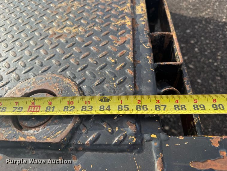 image for item FI0438 2012 BWS lowboy equipment trailer