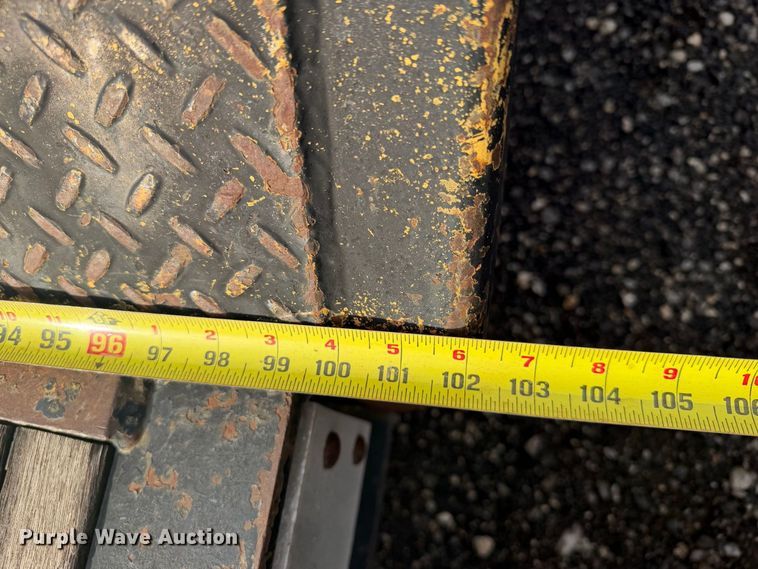 image for item FI0438 2012 BWS lowboy equipment trailer