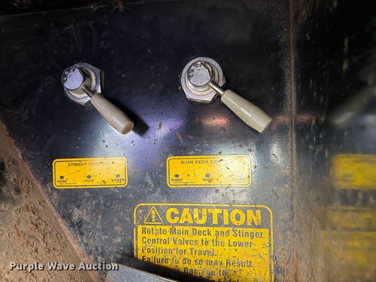 image for item FI0438 2012 BWS lowboy equipment trailer
