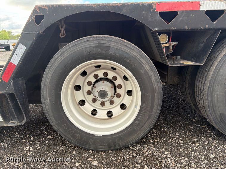 image for item FI0438 2012 BWS lowboy equipment trailer